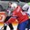 OSTRAVA, CZECH REPUBLIC - MAY 8: Norway's Patrick Thoresen #41 gets the puck past Slovenia's Robert Kristan #33 to score Team Norway's first goal of the game during preliminary round action at the 2015 IIHF Ice Hockey World Championship. (Photo by Richard Wolowicz/HHOF-IIHF Images)

